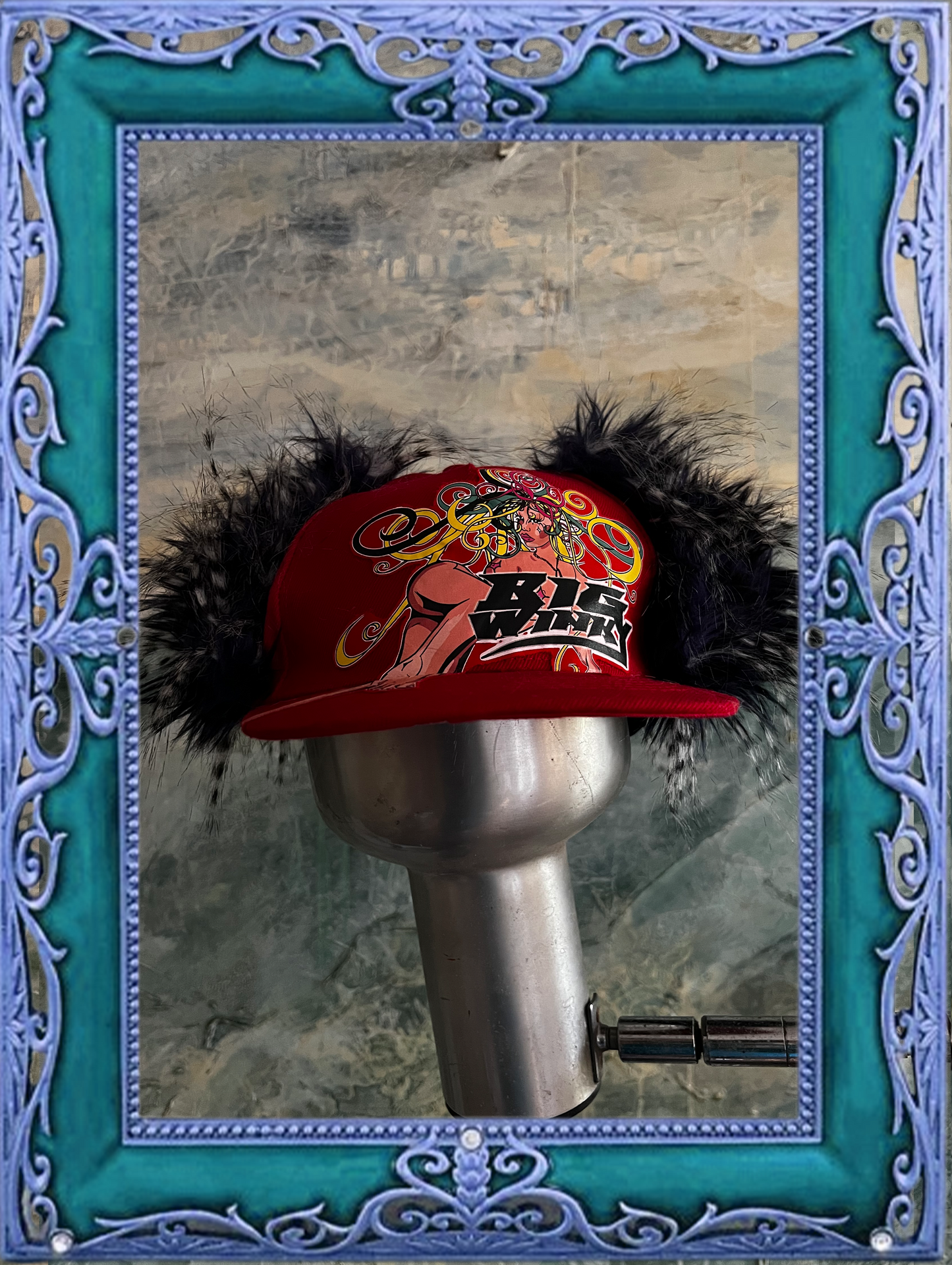 THE BIG PEACOCK HAT