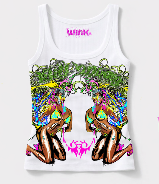 SEXY WHITE VEST TO THA MAX