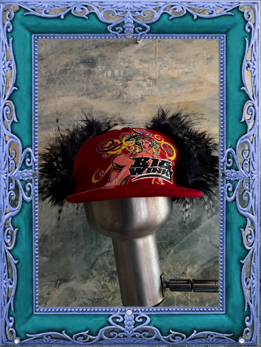 THE BIG PEACOCK HAT